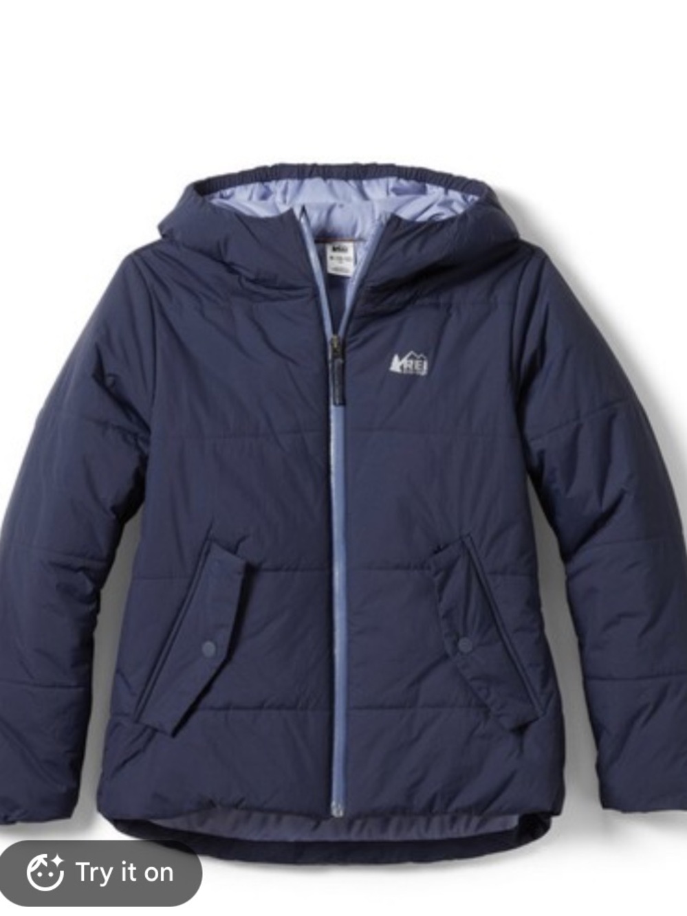 REI Co-op Traildreamer Insulated Snow
Waterproof Jacket Kids Size XS 6-7 Navy